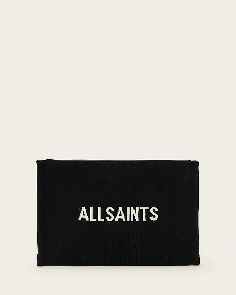 Izzy Logo Knitted Clutch