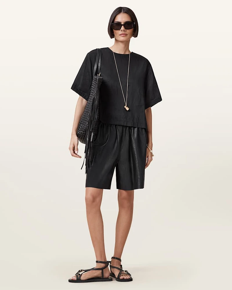 Lottie Linen T-Shirt