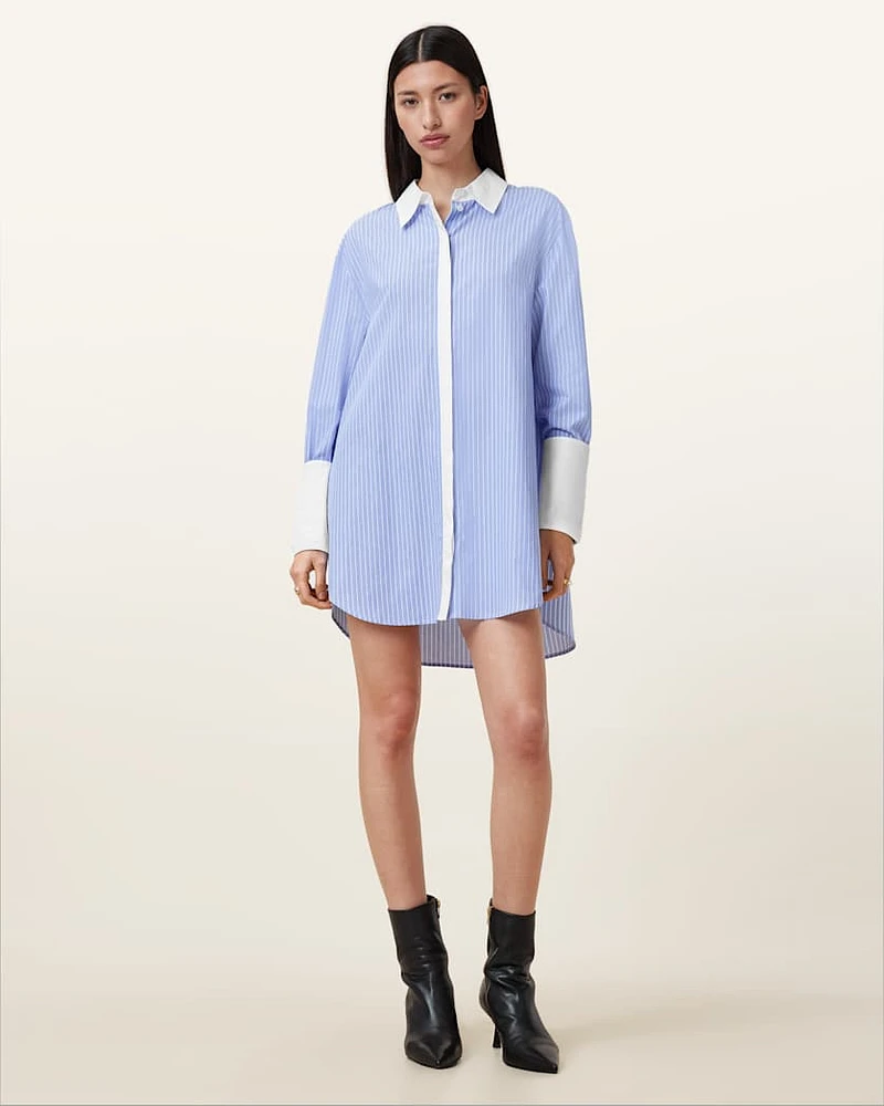 Alber Long Sleeve Shirt Dress