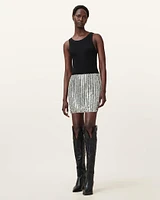 Jamilia Embellished Mini Skirt