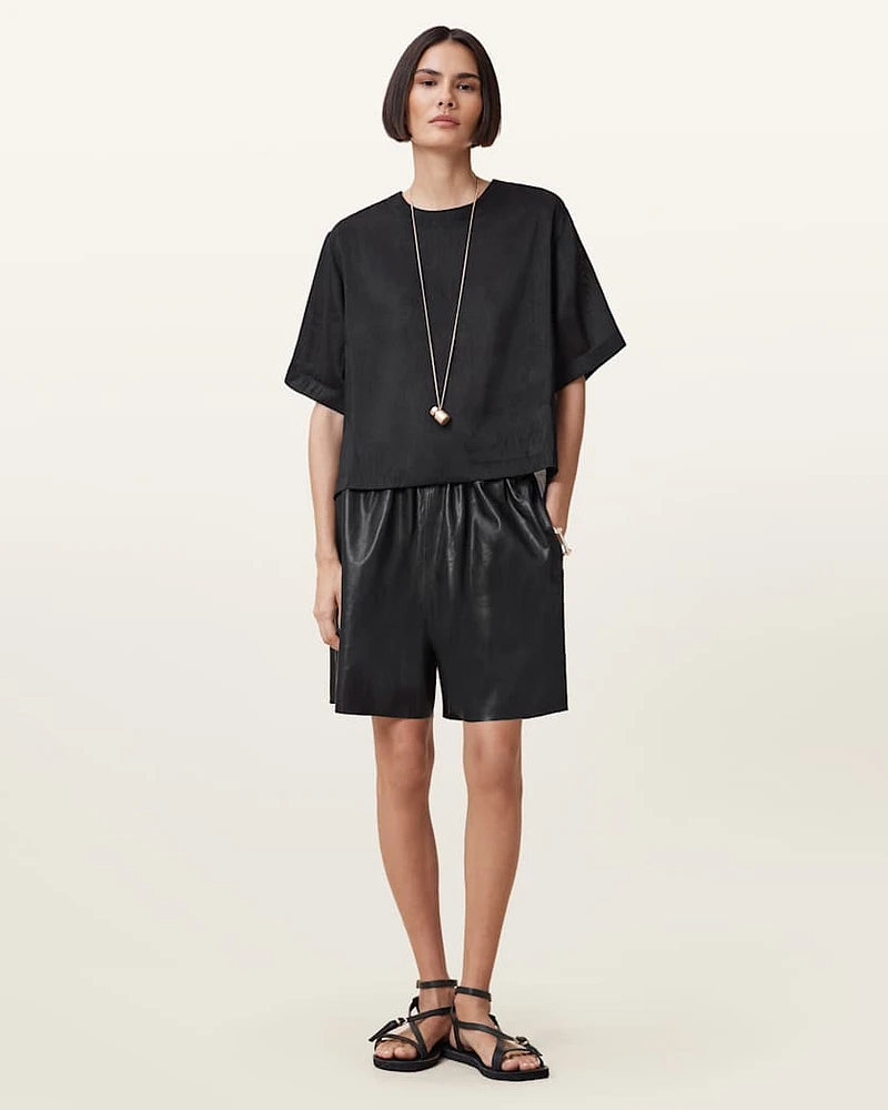 Lottie Linen T-Shirt