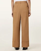 Poppy Brown Chino Trousers