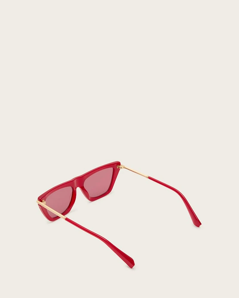 Minka Flat Top Cat Eye Sunglasses