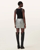 Jamilia Embellished Mini Skirt