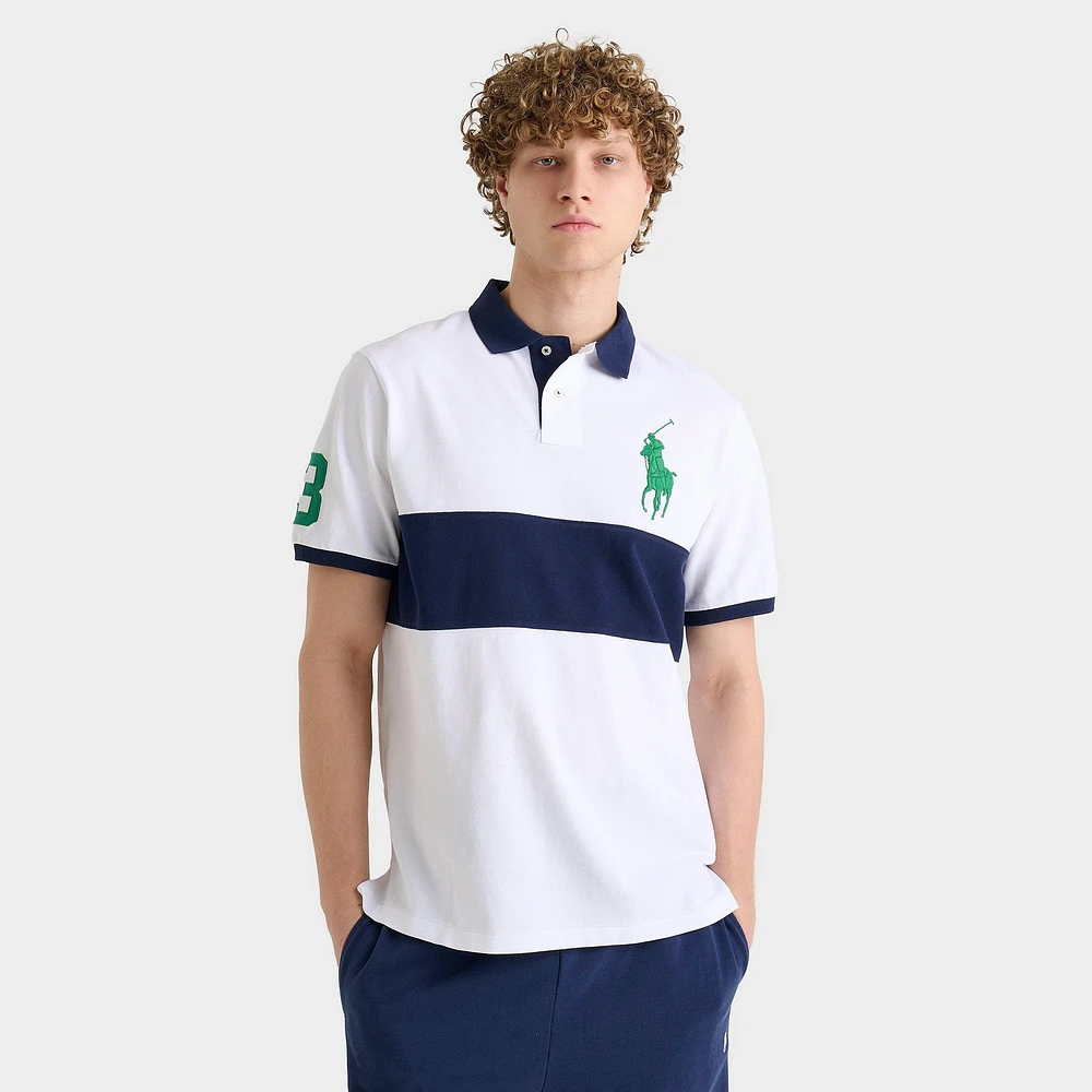 BIG PONY POLO WHT/GREEN
