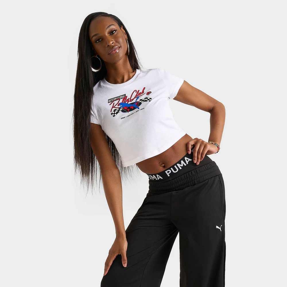 Womens Puma Motorsport Baby T-Shirt