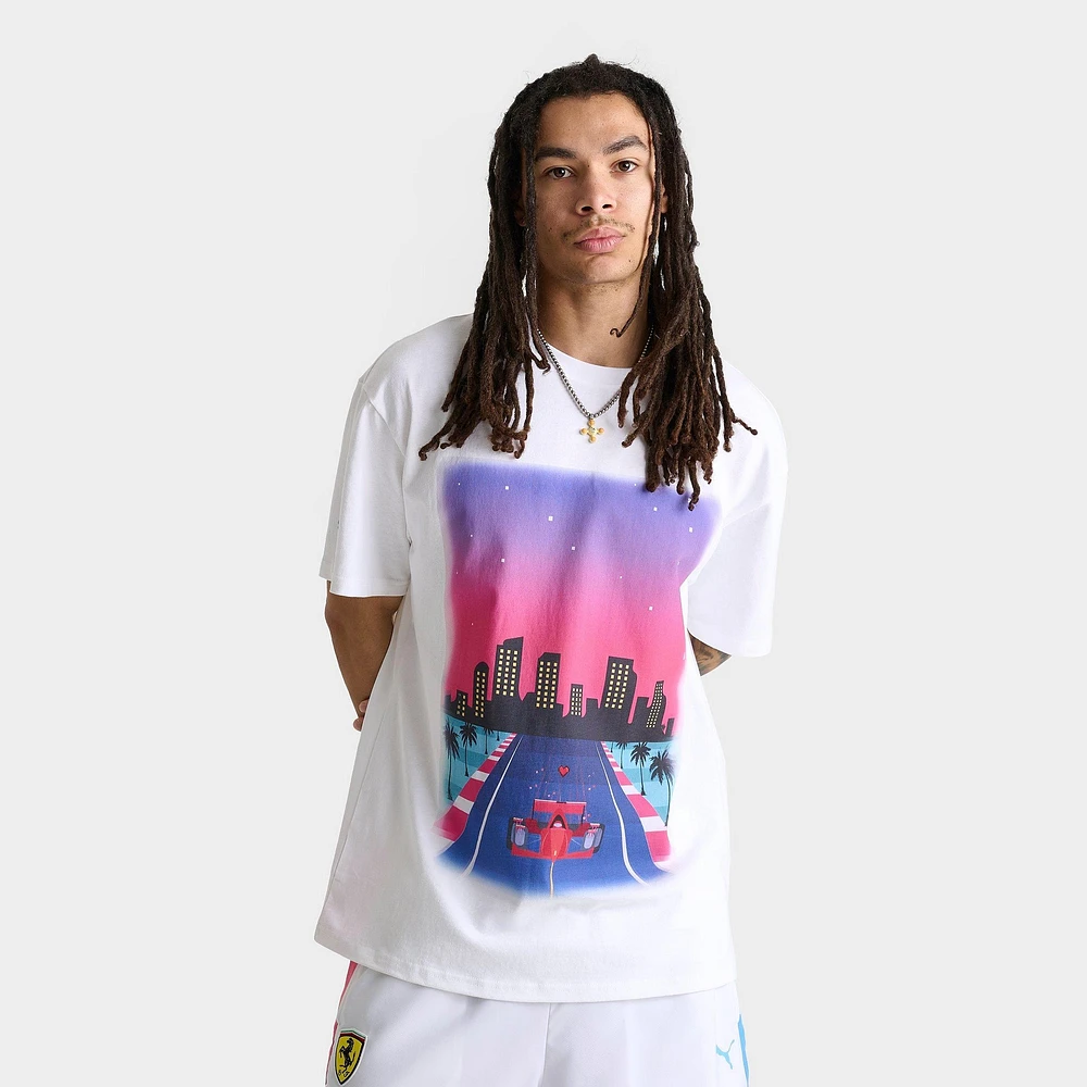 Men's Puma x Ferrari Sketches Graphic II T-Shirt