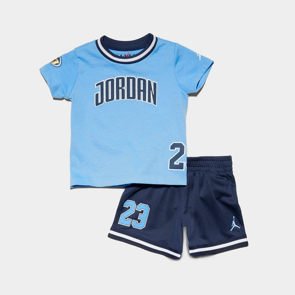Infant Jordan Playoff T-Shirt and Shorts Set