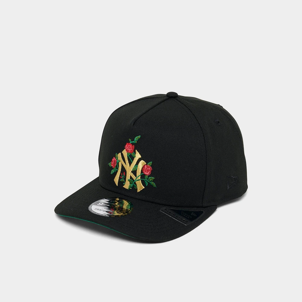 New Era New York Yankees MLB 9FIFTY Rose A-Frame Snapback Hat