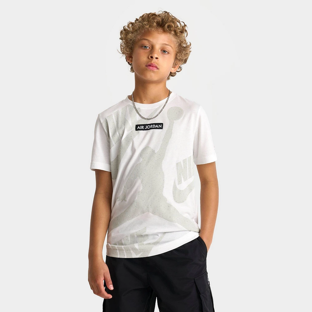 Boys' Air Jordan 4 Speckled Retro T-Shirt