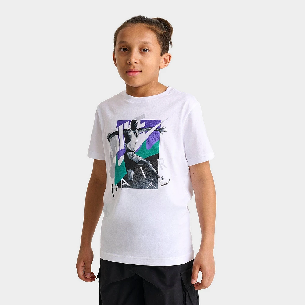 Kids' Air Jordan 5 Grape Escape T-Shirt