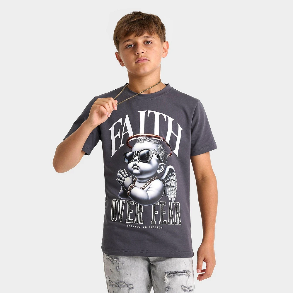 Kids' Streetz Iz Watchin Faith Over Fear T-Shirt