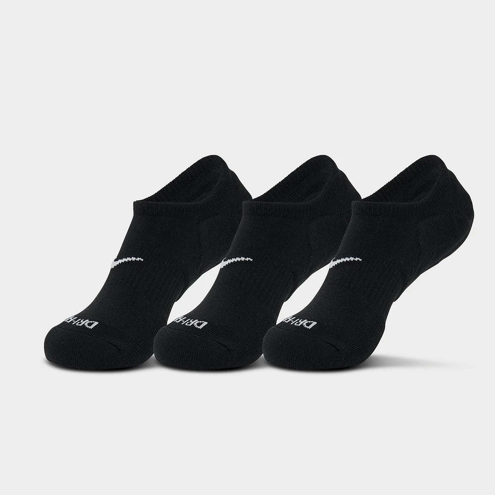 Women's Nike Everyday Plus Cushioned Training Footie Socks (3-Pack)