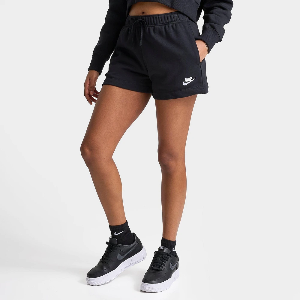 Womens Nike Sportswear Club Fleece Mid-Rise Shorts