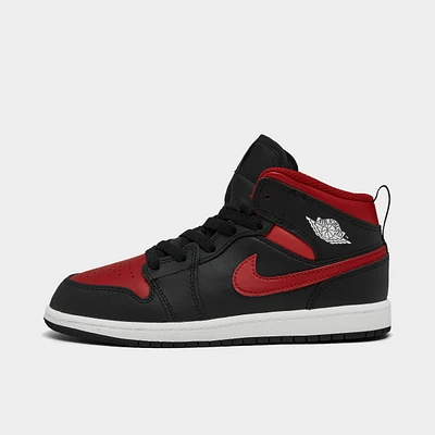 Little Kids' Air Jordan Retro 1 Mid Casual Shoes