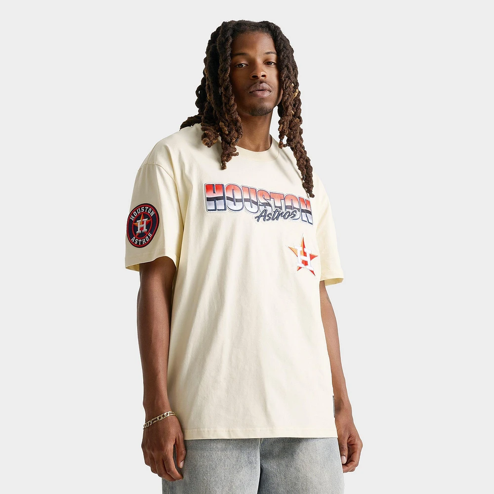 Men's Pro Standard Houston Astros MLB Chrome Graphic T-Shirt