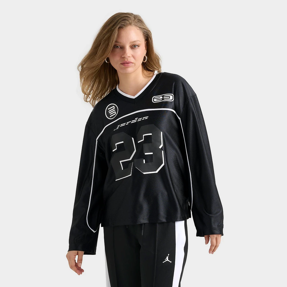 Womens Jordan Long-Sleeve Hockey Jersey