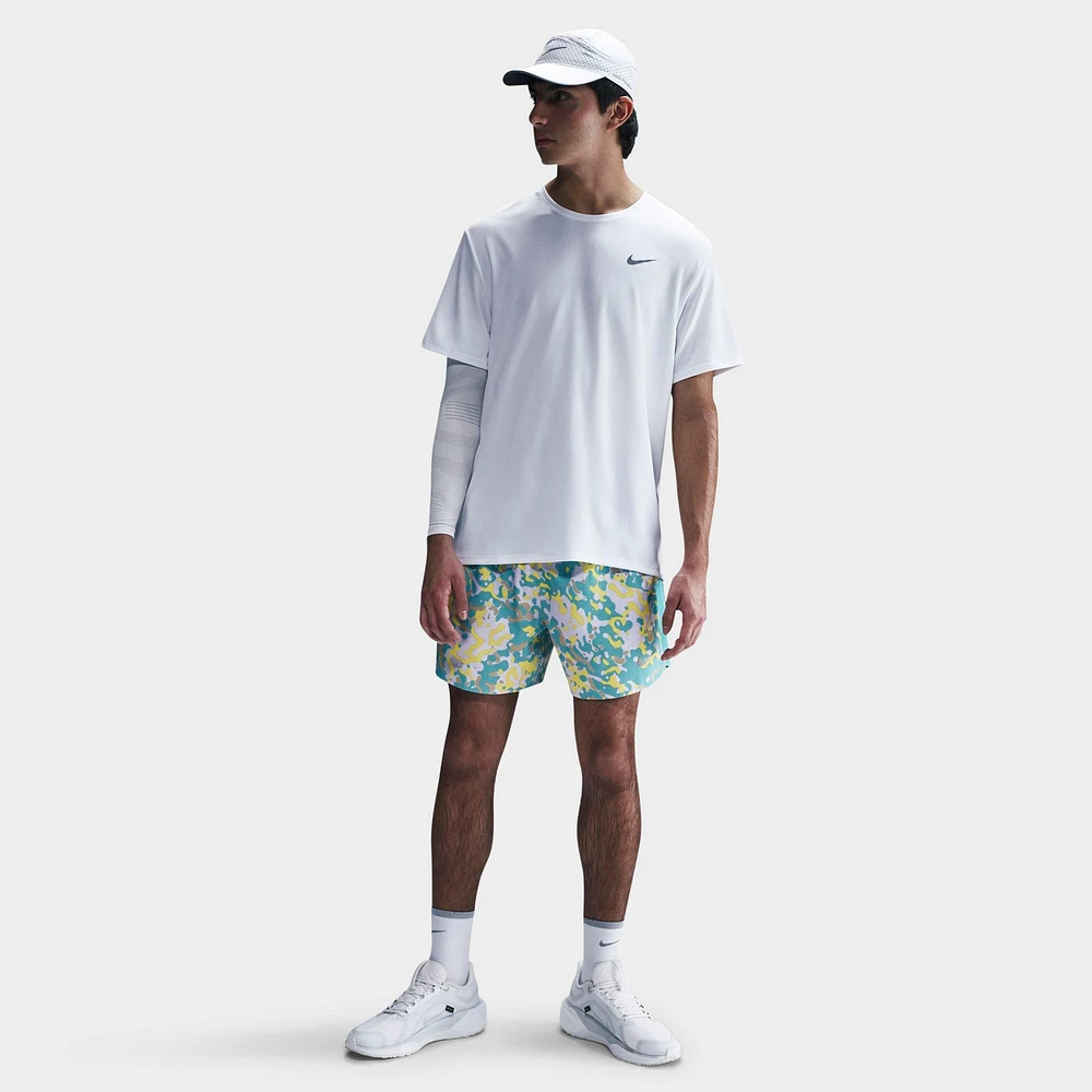 Men's Nike Dri-FIT Challenger Printed 5" Brief-Lined Training Shorts