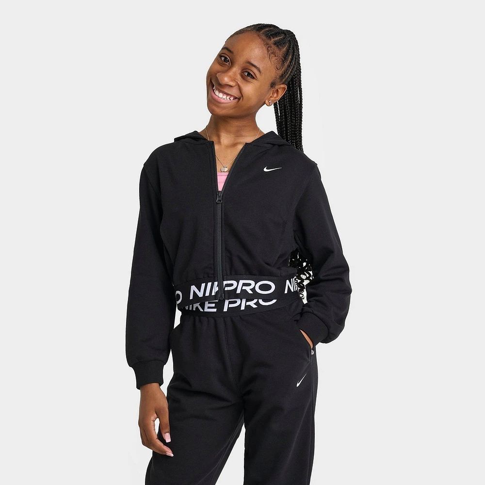 Girls' Nike Pro Fleece Dri-FIT Full-Zip Hoodie