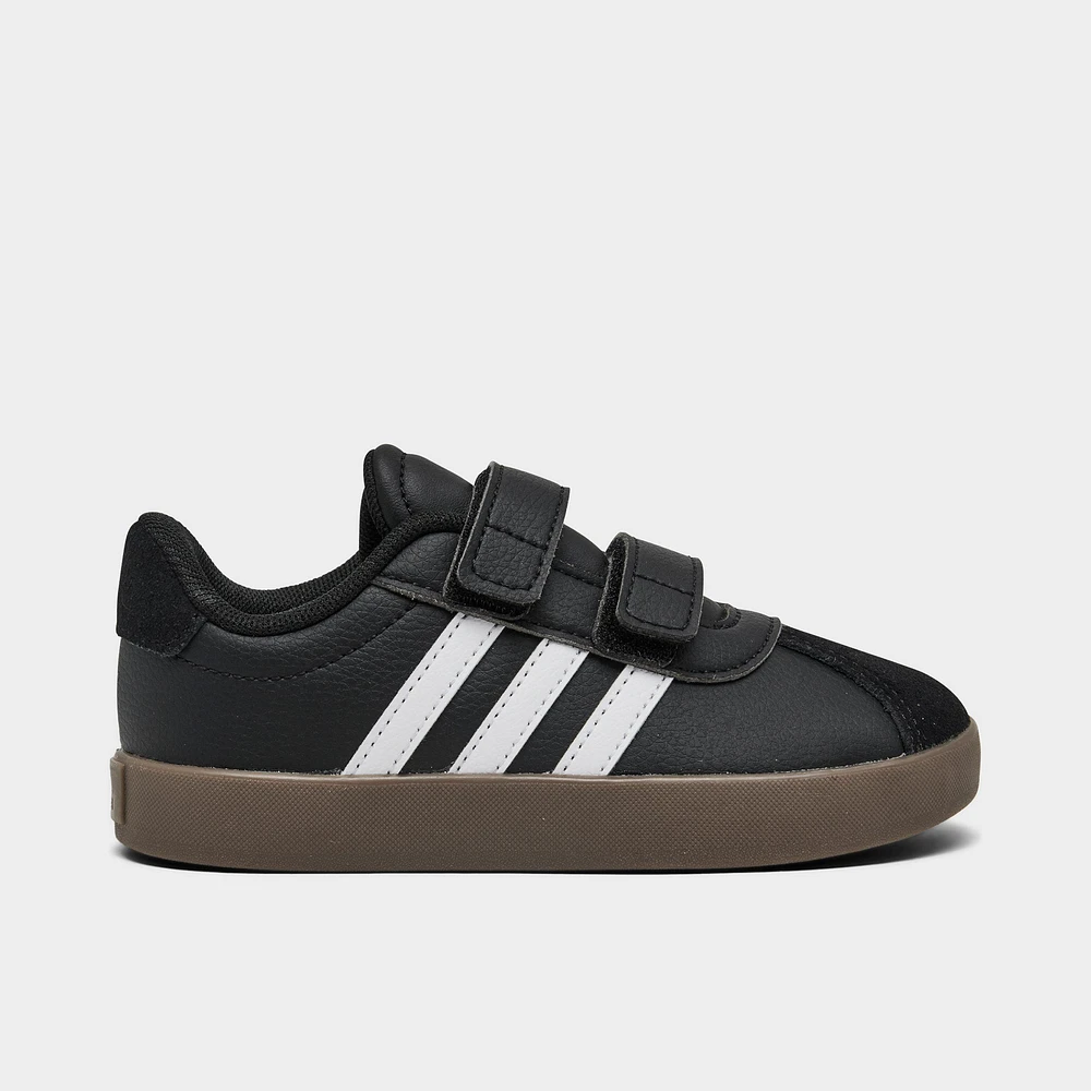 Kids' Toddler adidas VL Court 3.0 Hook-And-Loop Casual Shoes