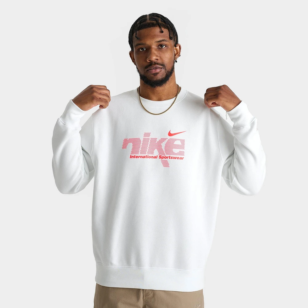 Men's Nike Sportswear Club International Crewneck Sweatshirt