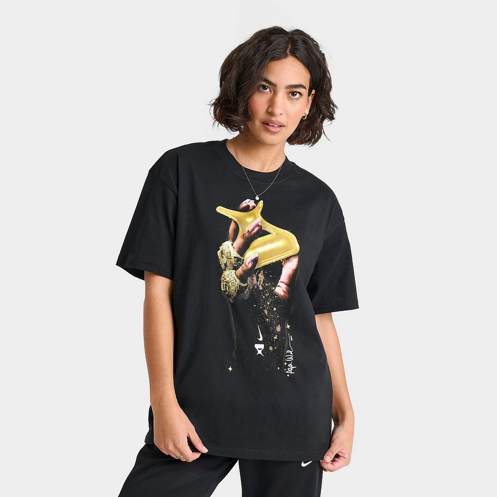 Women's Nike Aja Wilson Rings "So Win" Basketball T-Shirt