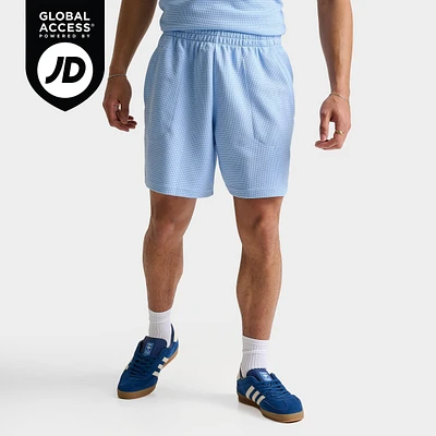 Men's adidas Originals Trefoil Essentials 7" Waffle Shorts