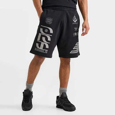 Men's adidas Originals Moto Sponsors Graphic French Terry Shorts