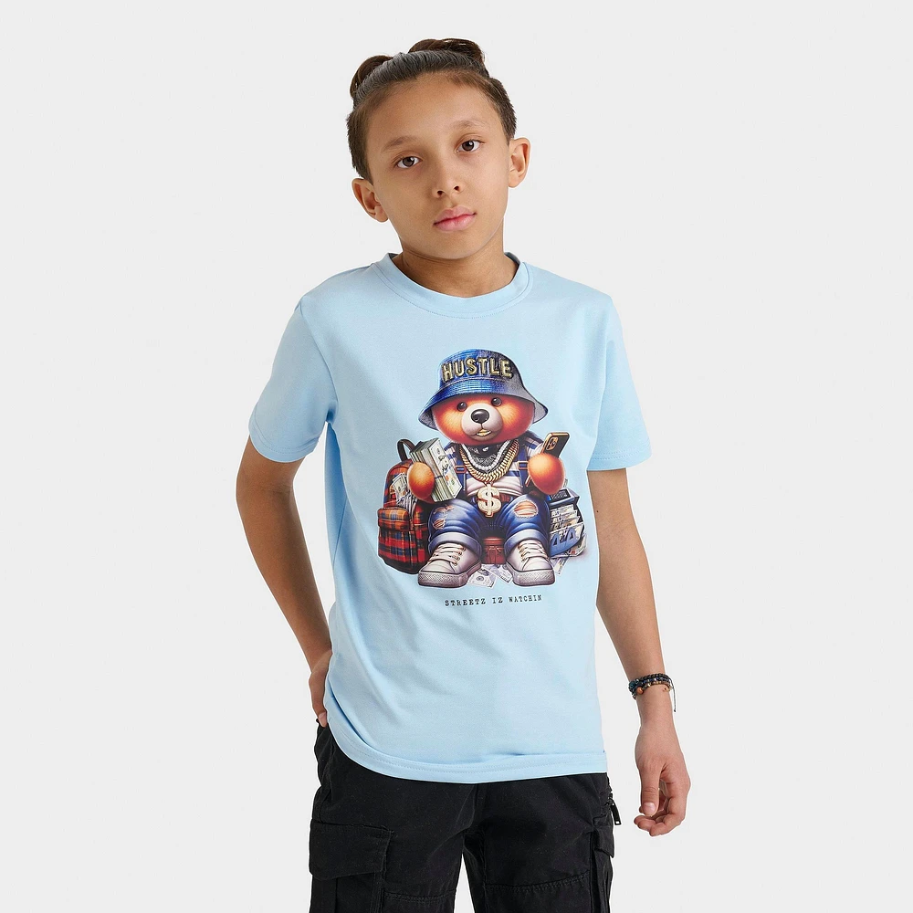 Kids' Streetz Iz Watchin Hustle Bear T-Shirt