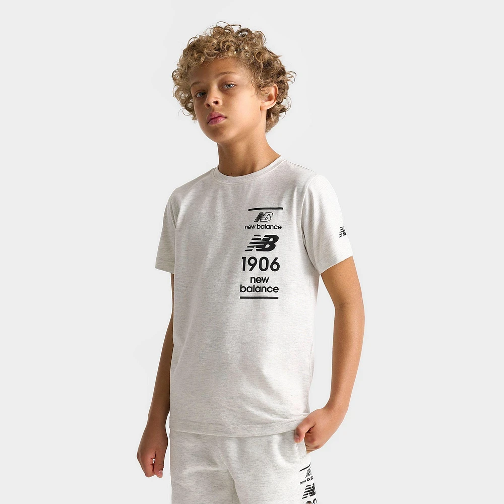 Kids' New Balance Stacked Logo T-Shirt