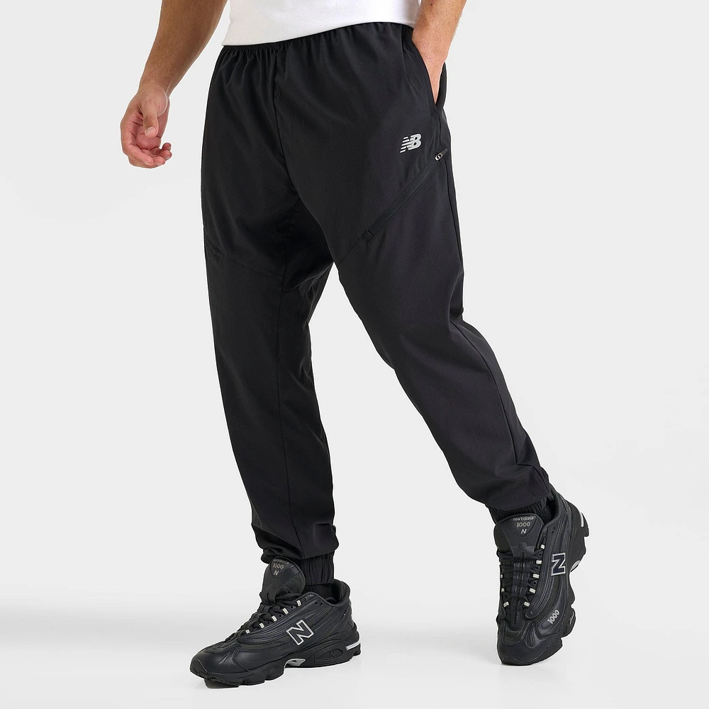 Men's New Balance Woven Zip Pocket Jogger Pants