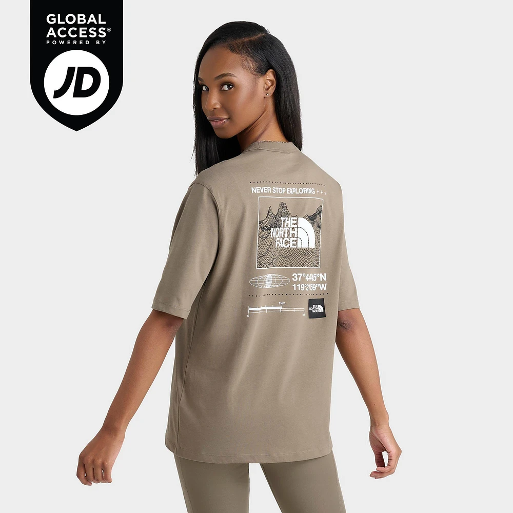 Womens The North Face Energy Oversized T-Shirt