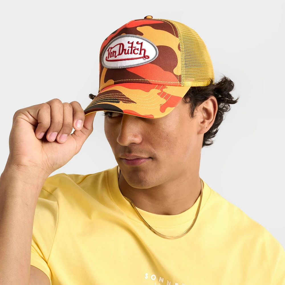 Von Dutch Camo Trucker Hat
