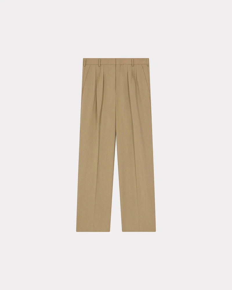 Tailored pants virgin wool