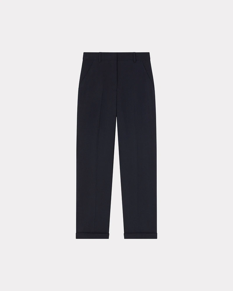 Tailored pants virgin wool