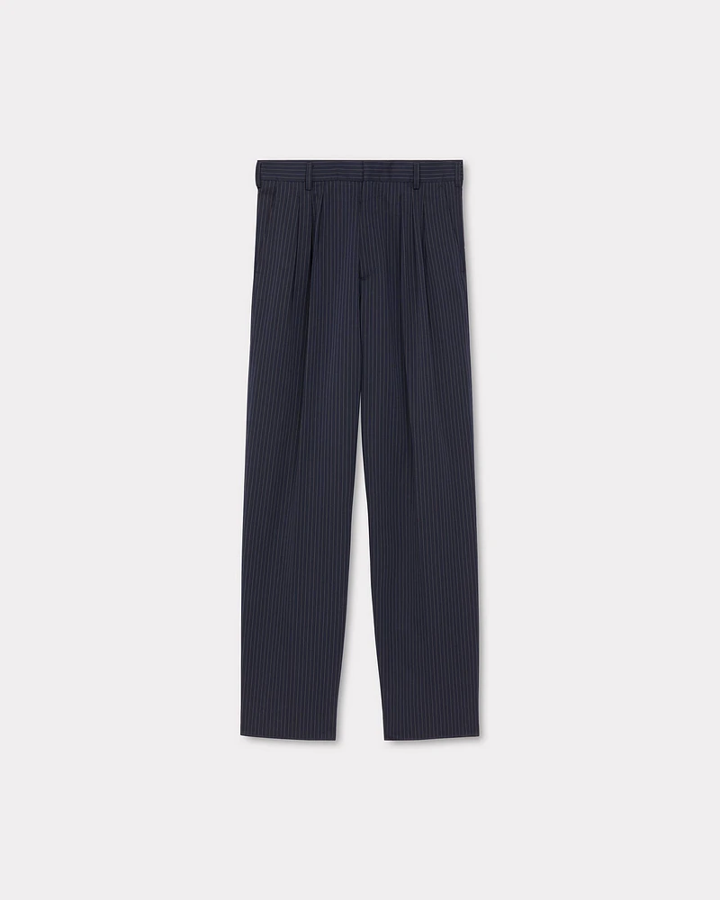 Pleated tailored pants