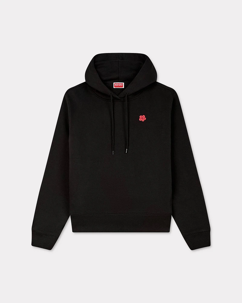 'Boke Flower' embroidered hoodie