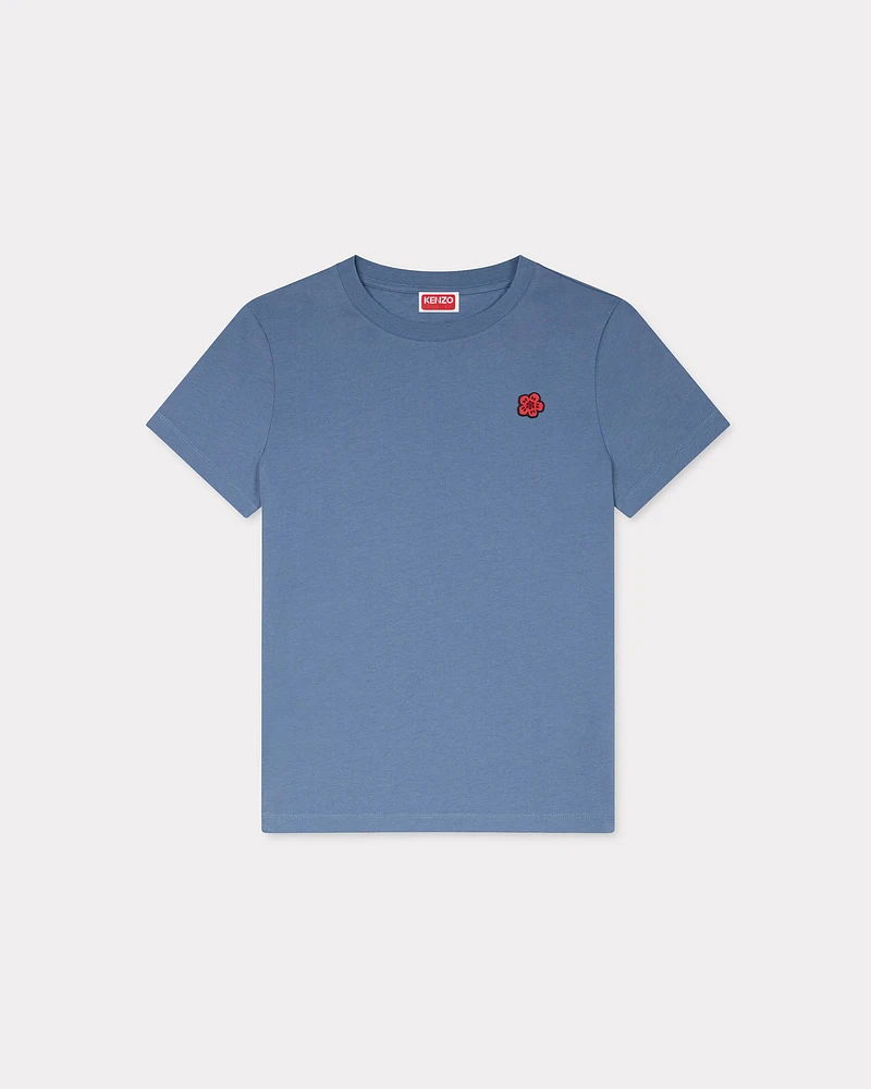 'Boke Flower' embroidered T-shirt cotton