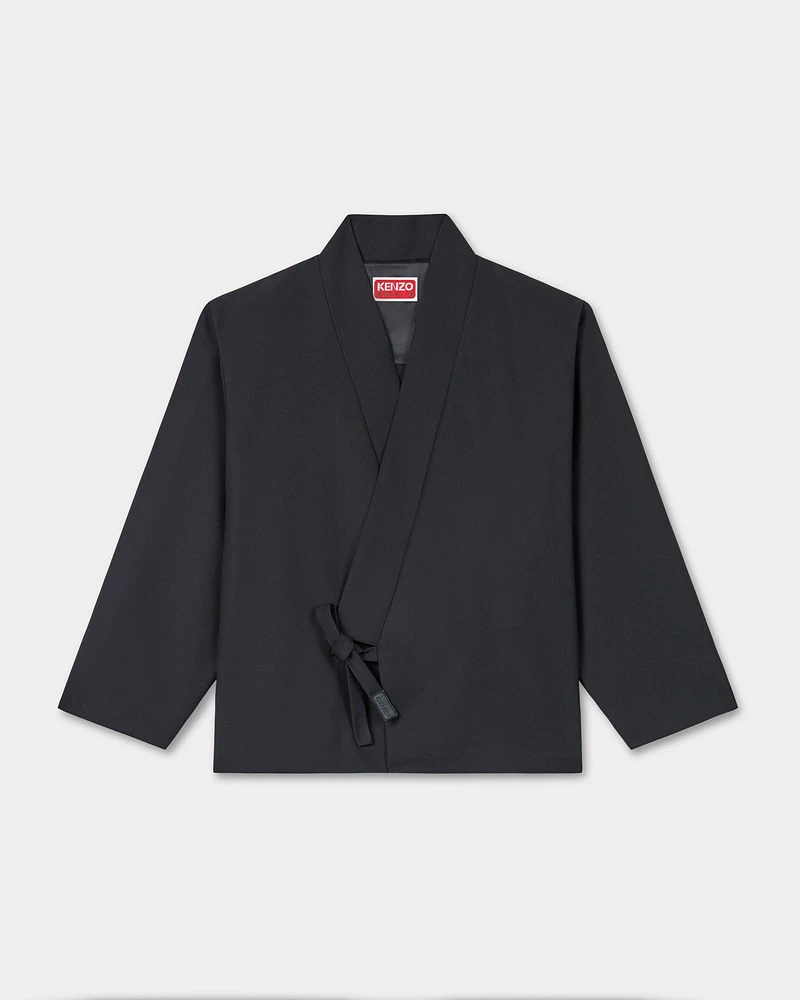 Kimono jacket virgin wool