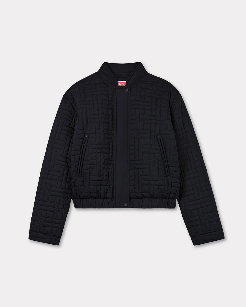 'KENZO Weave' quilted puffer