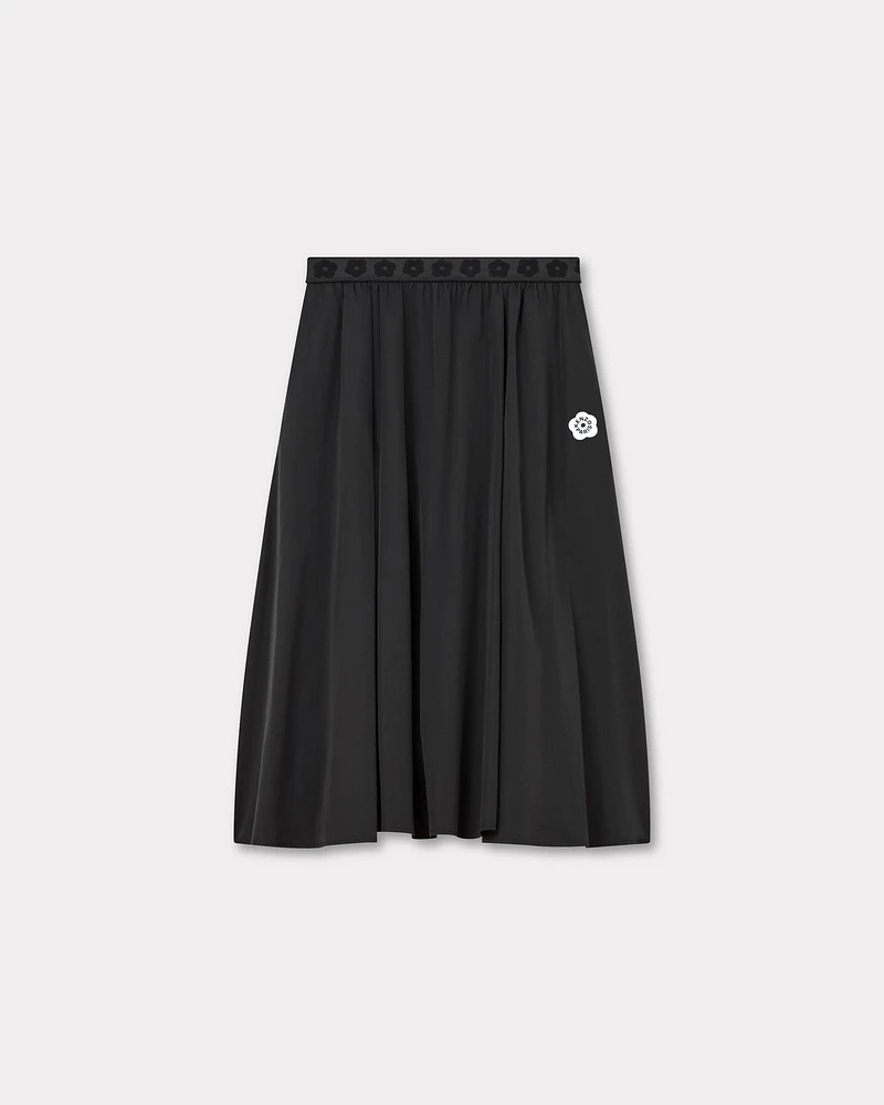 'Boke Flower 2.0' midi skirt technical cotton
