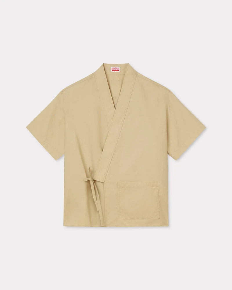 Kimono shirt cotton ripstop
