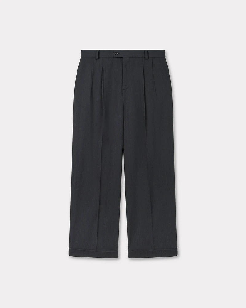Tailored pants mixed virgin wool