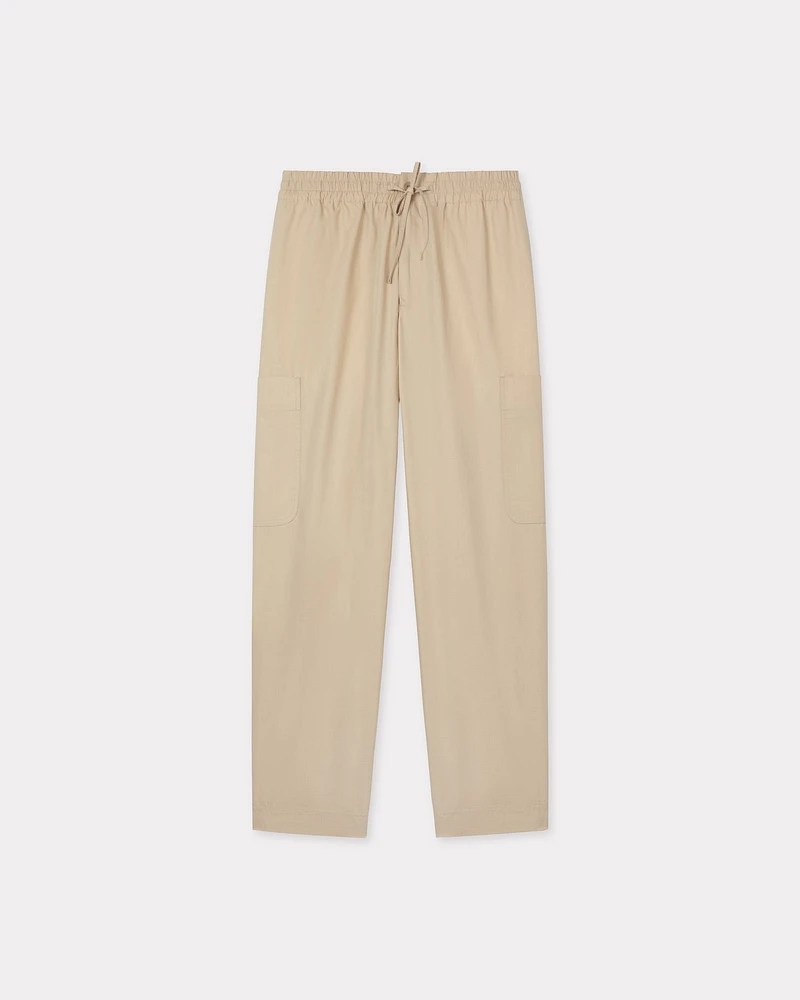 Cotton ripstop cargo jogpants
