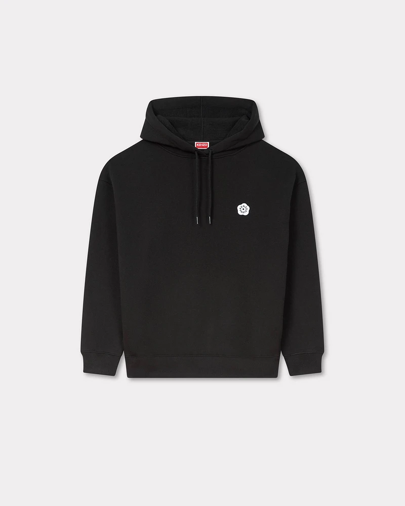 'Boke Flower 2.0' embroidered oversized hoodie cotton