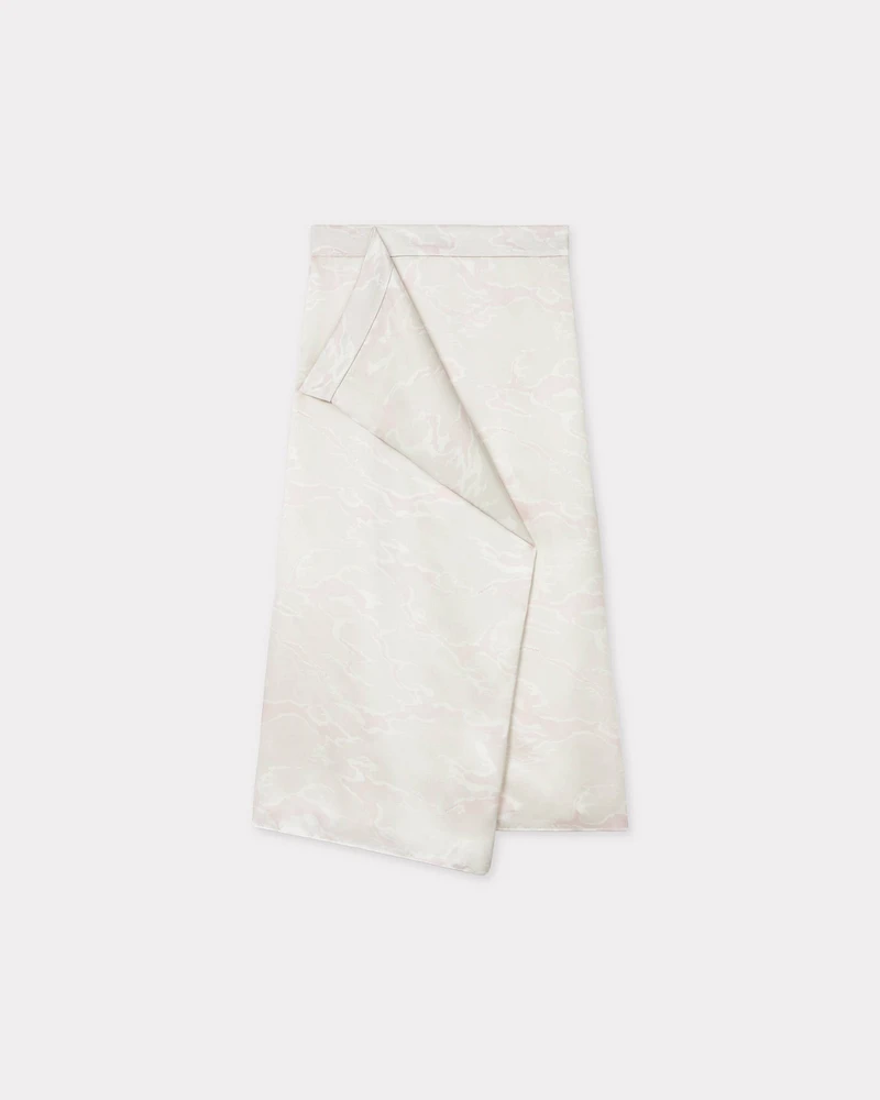 'KENZO Ocean Camo' midi skirt in silk