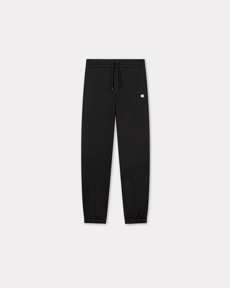 'Boke Flower' embroidered jogpants cotton