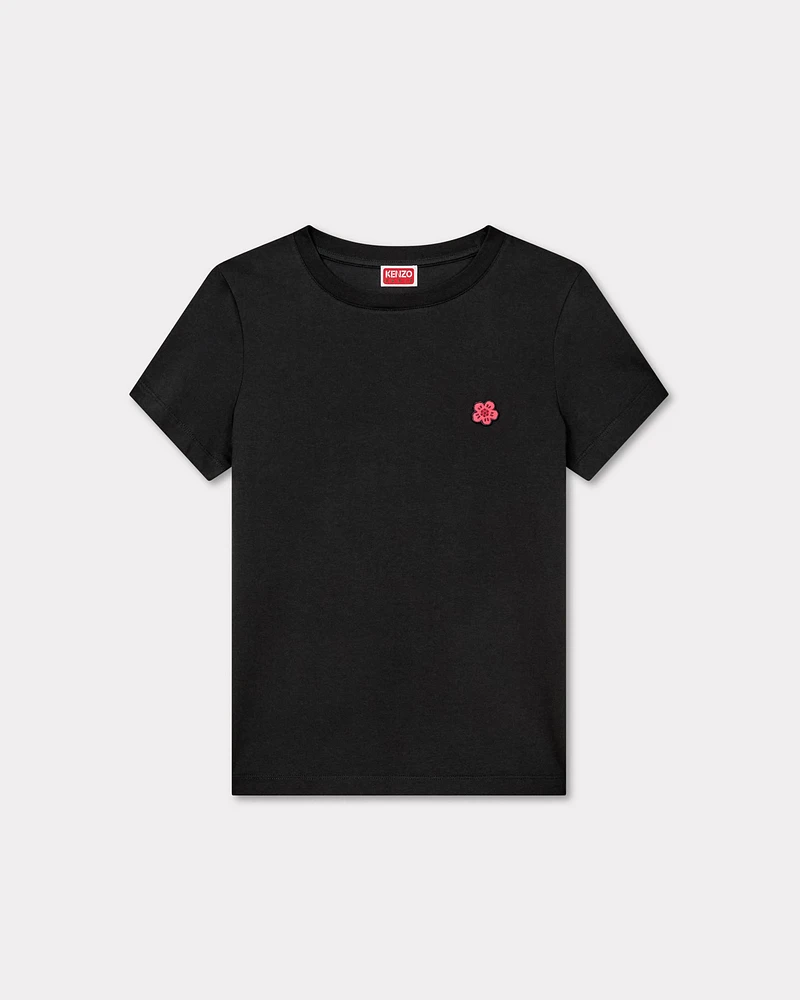 Boke Flower' embroidered T-shirt cotton