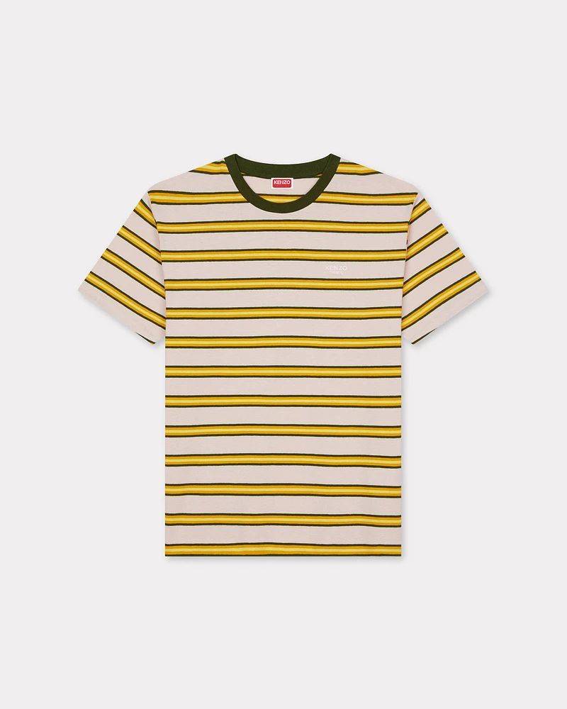 'KENZO Coast Lines' embroidered T-shirt cotton linen