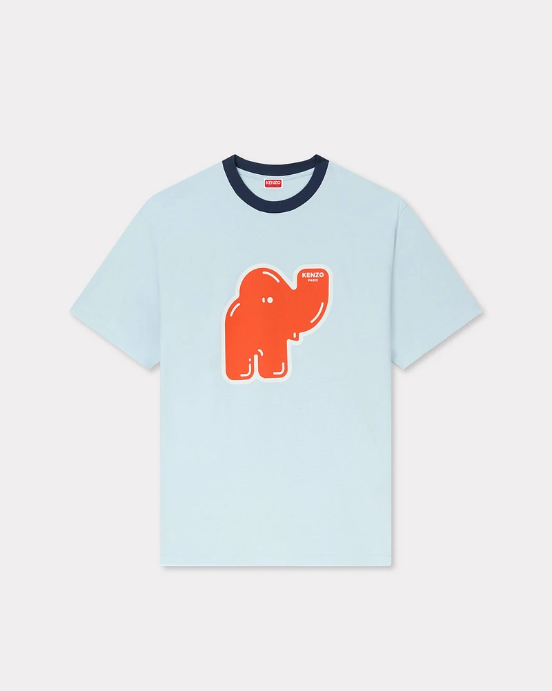 'KENZO Elephant Logo' T-shirt cotton
